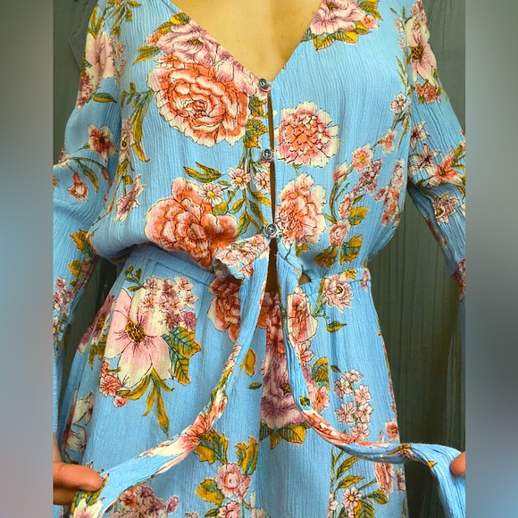Billabong Boho Floral Romper - Picture 4 of 5